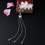 1Pc Chinese Vintage Style Tassel Hairpin Dragonfly Butterfly Headwear Wedding Hair Styling Accessories Head Accessories Women daiiibabyyy