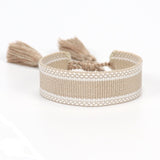 Woven Friendship Bracelets For Women 2021 Handmade Braided Bracelet With Tassel Embroidery Rope Bracelet Wholesale Jewelry daiiibabyyy