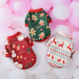 Pet Clothes Christmas Dog Clothes Spring and Autumn Dog Sweater Small Dog Sweater Pet Cat Clothes Puppy Clothes Cat Sweater