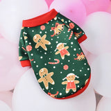 Pet Clothes Christmas Dog Clothes Spring and Autumn Dog Sweater Small Dog Sweater Pet Cat Clothes Puppy Clothes Cat Sweater daiiibabyyy