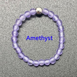Bohemian Handmade Natural Stone Rings Women with Stainless Steel Bead Multi Color Stretch Rope Party Gifts Ring Adjustable daiiibabyyy