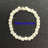 Bohemian Handmade Natural Stone Rings Women with Stainless Steel Bead Multi Color Stretch Rope Party Gifts Ring Adjustable daiiibabyyy