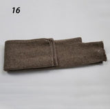 Sparsil Women's Winter&Autumn Christmas Cashmere Blend Knitted Long Gloves Solid Color Fashion Warm For Lady Elbow Mittens daiiibabyyy