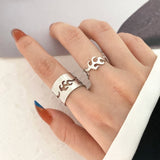 FNIO Bohemian Gold Chain Rings Set For Women Fashion Boho Coin Snake Moon Rings Party 2021 Trend Jewelry Gift daiiibabyyy