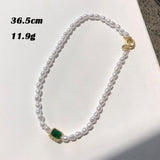 HUANZHI Vintage Sweet Choker Weave Pearls Choker Red Heart Colorful Beaded Irregular Flowers Rhinestone Necklace for Women daiiibabyyy