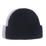 Fashion Hip Hop Beanie Knitted Hat Men Skullcap Women Winter Warm Brimless Baggy Melon Cap Cuff Docker Fisherman Beanies Hats daiiibabyyy