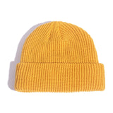 Fashion Hip Hop Beanie Knitted Hat Men Skullcap Women Winter Warm Brimless Baggy Melon Cap Cuff Docker Fisherman Beanies Hats daiiibabyyy