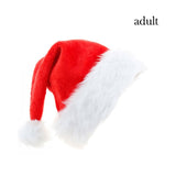 2022 New Year Thick Christmas Hat Adults Kids Christmas Decorations for Home  Xmas Santa Claus Gifts Navidad Decor Winter Caps daiiibabyyy