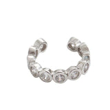 Fashion Frog Ear Cuffs Siliver Ear Cuff Clip Earrings For Women Earcuff No Piercing Fake Cartilage Earrings daiiibabyyy