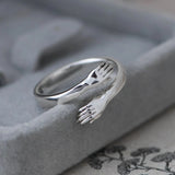 1pcs Titanium Steel Eagle Dragon Claw Halloween Skull Ring Hot Selling Men's Domineering Opening Rock Animal Jewelry daiiibabyyy