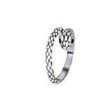1pcs Titanium Steel Eagle Dragon Claw Halloween Skull Ring Hot Selling Men's Domineering Opening Rock Animal Jewelry daiiibabyyy