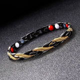 Trendy 4 Colors Weight Loss Energy Magnets Jewelry Slimming Bangle Bracelets Twisted Magnetic Therapy Bracelet Healthcare daiiibabyyy