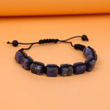 7 Chakra Natural Stone Handmade Braided Lava Bracelets Men Women Adjustable Energy Colorful Reiki Healing Beaded Bracelet daiiibabyyy