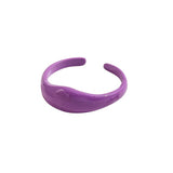 2021 New Trendy Hand-painted Candy Color Dripping Oil Geometric Chain Rings for Women Multicolor Irregular Open Rings Jewelry daiiibabyyy