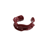 2021 New Trendy Hand-painted Candy Color Dripping Oil Geometric Chain Rings for Women Multicolor Irregular Open Rings Jewelry daiiibabyyy