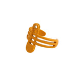 2021 New Trendy Hand-painted Candy Color Dripping Oil Geometric Chain Rings for Women Multicolor Irregular Open Rings Jewelry daiiibabyyy