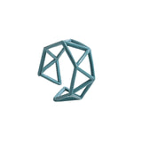 2021 New Trendy Hand-painted Candy Color Dripping Oil Geometric Chain Rings for Women Multicolor Irregular Open Rings Jewelry daiiibabyyy