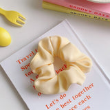 New women's cute little flower headdress silk cloth head rope hair band tie hair fresh style hair accessories for women daiiibabyyy