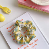 New women's cute little flower headdress silk cloth head rope hair band tie hair fresh style hair accessories for women daiiibabyyy