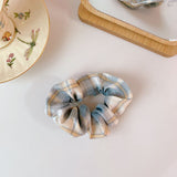 New women's cute little flower headdress silk cloth head rope hair band tie hair fresh style hair accessories for women daiiibabyyy