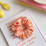 New women's cute little flower headdress silk cloth head rope hair band tie hair fresh style hair accessories for women daiiibabyyy