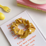 New women's cute little flower headdress silk cloth head rope hair band tie hair fresh style hair accessories for women daiiibabyyy