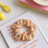 New women's cute little flower headdress silk cloth head rope hair band tie hair fresh style hair accessories for women daiiibabyyy