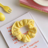 New women's cute little flower headdress silk cloth head rope hair band tie hair fresh style hair accessories for women daiiibabyyy
