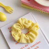 New women's cute little flower headdress silk cloth head rope hair band tie hair fresh style hair accessories for women daiiibabyyy