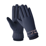 Fashion Women Gloves Autumn Winter Cute Furry Warm Mitts Full Finger Mittens Women Outdoor Sport Gants Gloves Touch Screen daiiibabyyy
