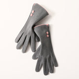 Fashion Women Gloves Autumn Winter Cute Furry Warm Mitts Full Finger Mittens Women Outdoor Sport Gants Gloves Touch Screen daiiibabyyy