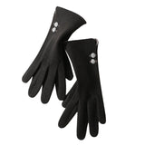Fashion Women Gloves Autumn Winter Cute Furry Warm Mitts Full Finger Mittens Women Outdoor Sport Gants Gloves Touch Screen daiiibabyyy