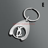 New Keychain Shopping Cart Pluggable Design Key Chain For Car Key Ring Holders keychain shopping cart release key key chain daiiibabyyy
