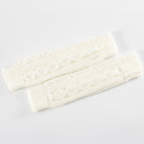 Winter Warmer Arm Gloves Women Knitted Hollow Woolen Sleeve Fine Long Knitted Fingerless Gloves Casual Warm Christmas Gloves daiiibabyyy
