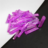 Multicolor Natural Quartz Raw Stick Beads Rainbow Dream Top Drilled Point Jewelry Accessorines For Hairpin Necklace Wedding DIY daiiibabyyy