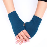 Fur Rabbit Mittens Flip Fingerless Gloves Women Winter Plush Warm Glove  Soft Thick Gloves for Women Girl Flexible Half Finger daiiibabyyy
