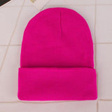 2021 Winter Hats for Women Men New Beanies Knitted Solid Cool Hat Girls Autumn Female Beanie  Warm Bonnet Casual Cap daiiibabyyy