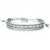 Bohemian Handmade Woven Beads Bracelet Fashion Crystal Bransoletki Damskie Bracelets For Women Charm Pulseras Mujer Jewelry Gift daiiibabyyy