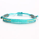 Bohemian Handmade Woven Beads Bracelet Fashion Crystal Bransoletki Damskie Bracelets For Women Charm Pulseras Mujer Jewelry Gift daiiibabyyy