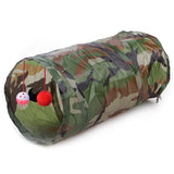 7 Color Funny Pet Cat Tunnel 2 Holes Play Tubes Balls Collapsible Crinkle Kitten Toys Puppy Ferrets Rabbit Play Dog Tunnel Tubes daiiibabyyy
