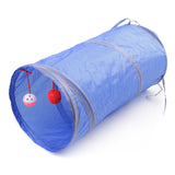 7 Color Funny Pet Cat Tunnel 2 Holes Play Tubes Balls Collapsible Crinkle Kitten Toys Puppy Ferrets Rabbit Play Dog Tunnel Tubes daiiibabyyy