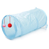 7 Color Funny Pet Cat Tunnel 2 Holes Play Tubes Balls Collapsible Crinkle Kitten Toys Puppy Ferrets Rabbit Play Dog Tunnel Tubes daiiibabyyy