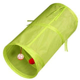 7 Color Funny Pet Cat Tunnel 2 Holes Play Tubes Balls Collapsible Crinkle Kitten Toys Puppy Ferrets Rabbit Play Dog Tunnel Tubes daiiibabyyy