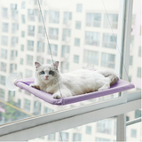 Pet Cat Bed Hammock For Cats Hanging Beds Sunny Window Seat Bearing 20kg Hammock For Cats Comfortable Cat Bed Shelf Seat Beds daiiibabyyy